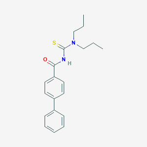 N-[(dipropylamino)carbonothioyl]-4-biphenylcarboxamide