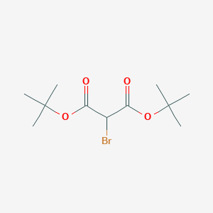 molecular formula C11H19BrO4 B3187578 DI-Tert-butyl bromomalonate CAS No. 15960-79-9