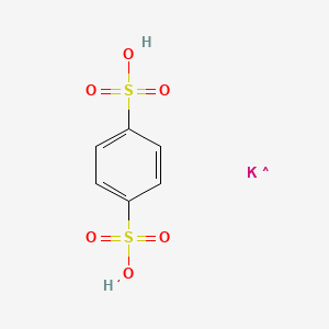 molecular formula C6H6KO6S2 B3187596 1,4-Benzenedisulfonic acid, potassium salt (1:2) CAS No. 16056-13-6