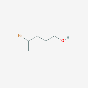 molecular formula C5H11BrO B3187608 4-Bromopentan-1-ol CAS No. 16103-56-3