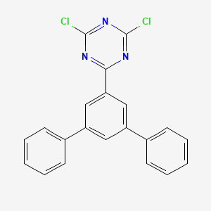 2,4-Dichloro-6-[1,1':3',1''-terphenyl]-5'-yl-1,3,5-Triazine