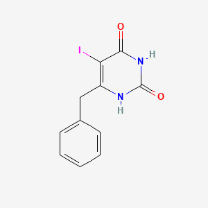 6-benzyl-5-iodo-1H-pyrimidine-2,4-dione