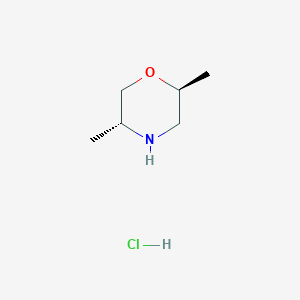 Morpholine, 2,5-dimethyl-, hydrochloride (1:1), (2S,5R)-