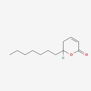 6-Heptyl-5,6-dihydro-2H-pyran-2-one