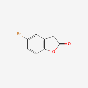 molecular formula C8H5BrO2 B3187730 5-Bromobenzofuran-2(3H)-one CAS No. 166386-69-2