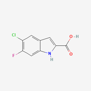 5-Chloro-6-fluoro-1H-indole-2-carboxylic acid