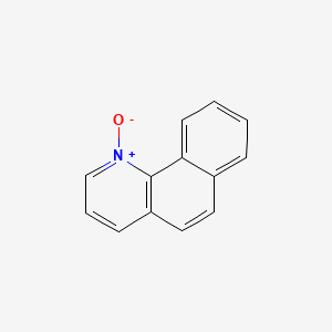 molecular formula C13H9NO B3187749 Benzo(h)quinoline, 1-oxide CAS No. 17104-70-0