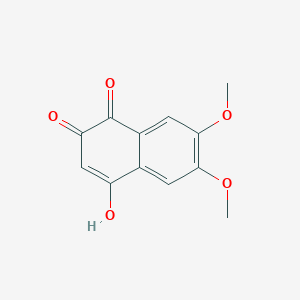 4-Hydroxy-6,7-dimethoxynaphthalene-1,2-dione