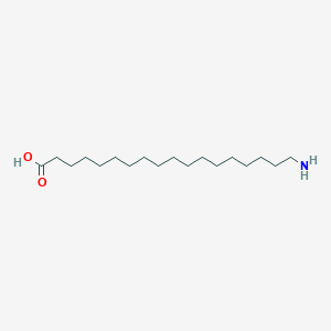 molecular formula C18H37NO2 B3187792 18-氨基十八烷酸 CAS No. 17437-24-0