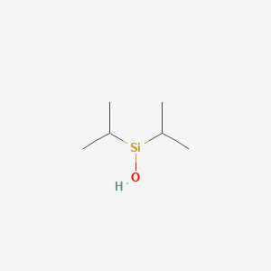 molecular formula C6H15OSi B3187908 Di(propan-2-yl)silanol CAS No. 18173-84-7