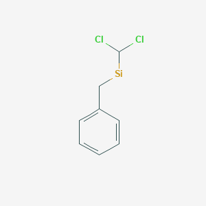 molecular formula C8H8Cl2Si B3187931 Benzyl(dichloromethyl)silane CAS No. 18236-82-3