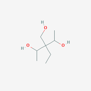 molecular formula C8H18O3 B3187938 3-Ethyl-3-(hydroxymethyl)-2,4-pentanediol CAS No. 1823903-94-1