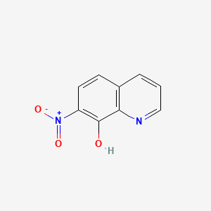 molecular formula C9H6N2O3 B3187980 8-Quinolinol, 7-nitro- CAS No. 18472-01-0