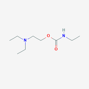 2-(diethylamino)ethyl N-ethylcarbamate