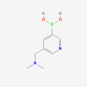 (5-((Dimethylamino)methyl)pyridin-3-yl)boronic acid