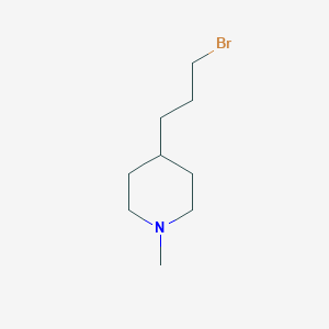 4-(3-Bromopropyl)-1-methylpiperidine