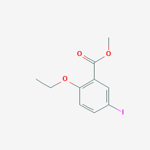 molecular formula C10H11IO3 B3188097 Methyl 2-ethoxy-5-iodobenzoate CAS No. 193882-67-6