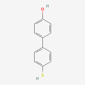 [1,1'-Biphenyl]-4-ol, 4'-mercapto-