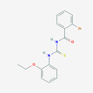 2-bromo-N-[(2-ethoxyphenyl)carbamothioyl]benzamide