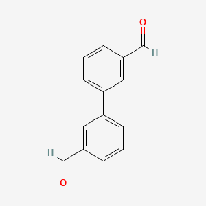 molecular formula C14H10O2 B3188153 [1,1'-Biphenyl]-3,3'-dicarbaldehyde CAS No. 19800-47-6