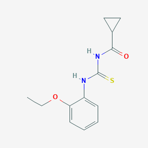 N-[(2-ethoxyphenyl)carbamothioyl]cyclopropanecarboxamide