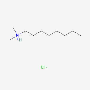 molecular formula C10H24ClN B3188235 Octyldimethylammonium chloride CAS No. 2016-50-4