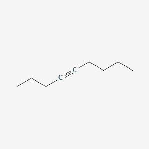 molecular formula C9H16 B3188236 4-壬炔 CAS No. 20184-91-2