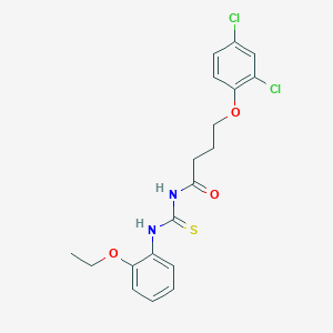 4-(2,4-dichlorophenoxy)-N-[(2-ethoxyphenyl)carbamothioyl]butanamide