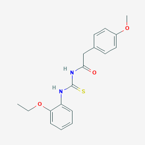 N-[(2-ethoxyphenyl)carbamothioyl]-2-(4-methoxyphenyl)acetamide