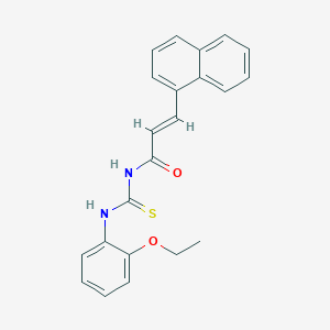 N-(2-ethoxyphenyl)-N'-[3-(1-naphthyl)acryloyl]thiourea