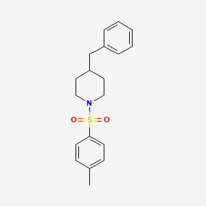 molecular formula C19H23NO2S B3188272 1-[(4-Methylphenyl)sulfonyl]-4-benzylpiperidine CAS No. 205641-99-2