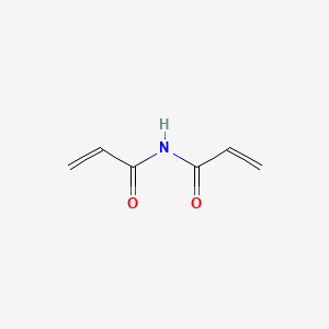 molecular formula C6H7NO2 B3188283 2-Propenamide, N-(1-oxo-2-propenyl)- CAS No. 20602-80-6