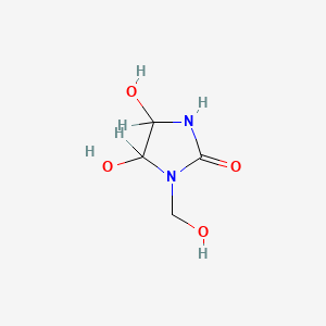 4,5-Dihydroxy-1-(hydroxymethyl)imidazolidin-2-one