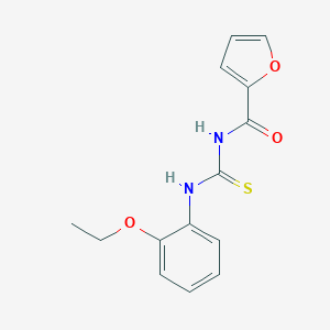 molecular formula C14H14N2O3S B318831 N-(2-ethoxyphenyl)-N'-(2-furoyl)thiourea 