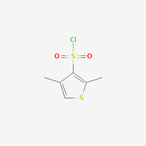 2,4-Dimethylthiophene-3-sulfonyl chloride