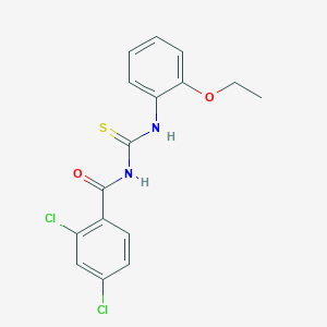 2,4-dichloro-N-[(2-ethoxyphenyl)carbamothioyl]benzamide