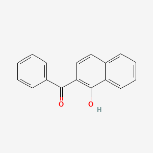 molecular formula C17H12O2 B3188375 2-Benzoylnaphthalene-1-ol CAS No. 21009-99-4