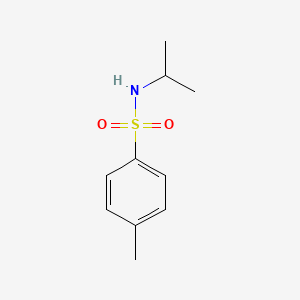 molecular formula C10H15NO2S B3188409 N-Isopropyl-4-methylbenzenesulfonamide CAS No. 21230-07-9