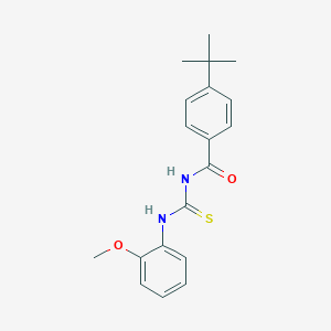 4-tert-butyl-N-[(2-methoxyphenyl)carbamothioyl]benzamide