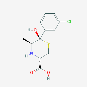 molecular formula C12H14ClNO3S B3188431 Unii-3PF93NM6VT CAS No. 2133460-42-9