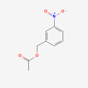 molecular formula C9H9NO4 B3188442 m-Nitrobenzyl acetate CAS No. 21388-97-6