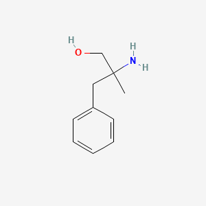 molecular formula C10H15NO B3188447 2-Amino-2-methyl-3-phenylpropan-1-ol CAS No. 21394-84-3