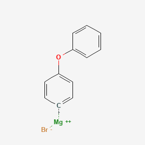 molecular formula C12H9BrMgO B3188472 4-苯氧基苯基溴化镁 CAS No. 21473-02-9