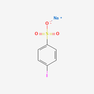molecular formula C6H4INaO3S B3188569 Benzenesulfonic acid, p-iodo-, sodium salt CAS No. 22067-89-6
