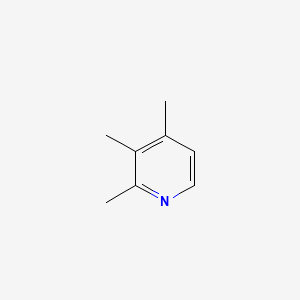 molecular formula C8H11N B3188612 2,3,4-Trimethylpyridine CAS No. 2233-29-6
