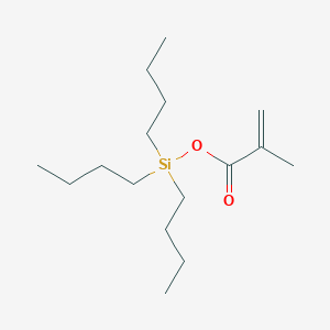 molecular formula C16H32O2Si B3188625 Tributylsilyl methacrylate CAS No. 22414-62-6