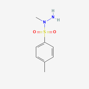 molecular formula C8H12N2O2S B3188635 N,4-dimethylbenzenesulfonohydrazide CAS No. 22547-51-9