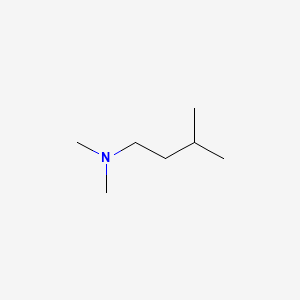 molecular formula C7H17N B3188716 1-Butanamine, N,N,3-trimethyl- CAS No. 2315-43-7