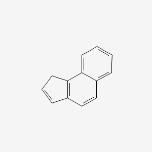 molecular formula C13H10 B3188719 1H-Benz[e]indene CAS No. 232-54-2