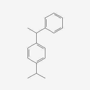 Benzene, 1-(1-methylethyl)-4-(1-phenylethyl)-